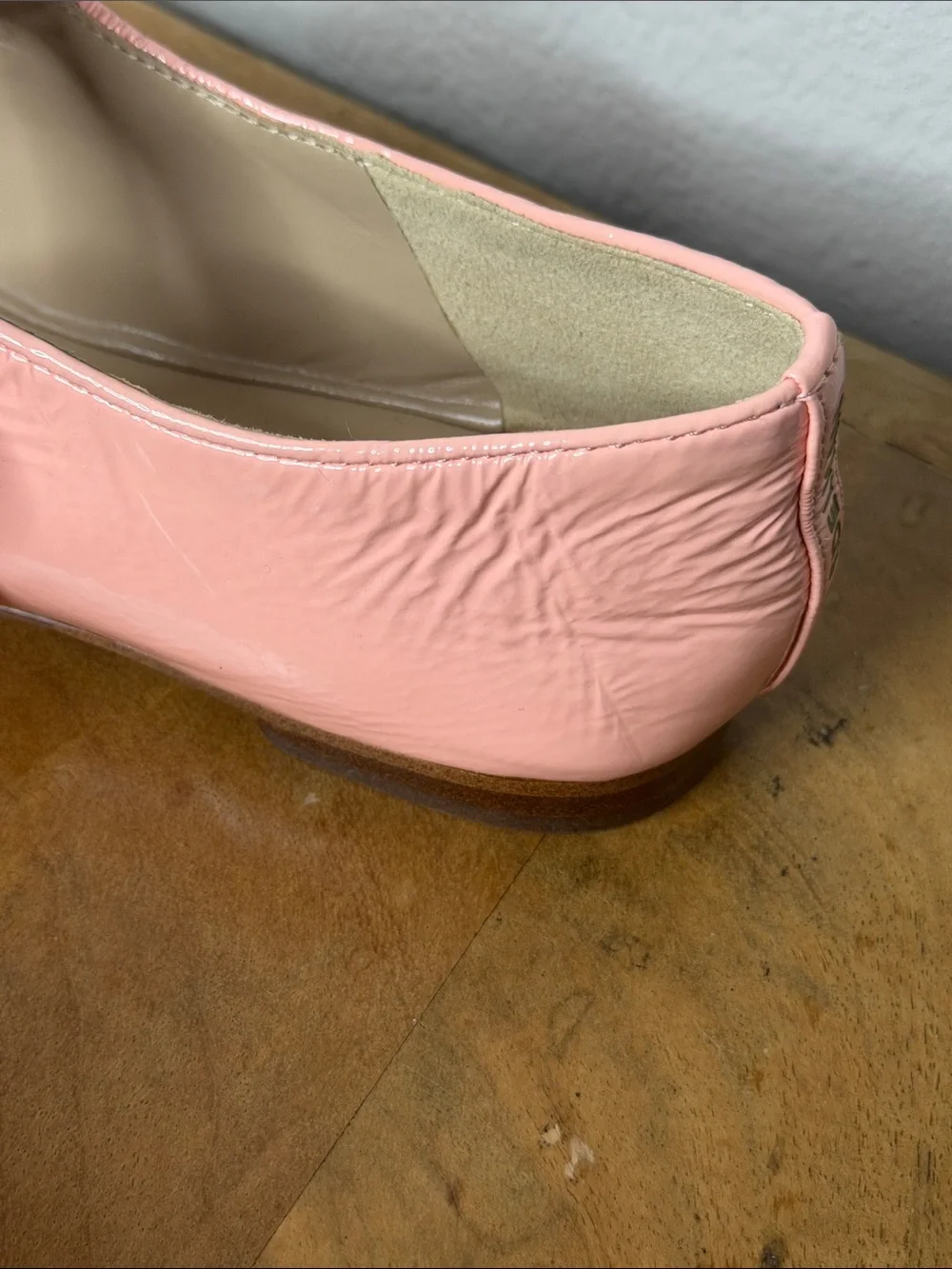 Sam Edelman Michaela Mary Jane Flat Pink patent leather NEW 7.5